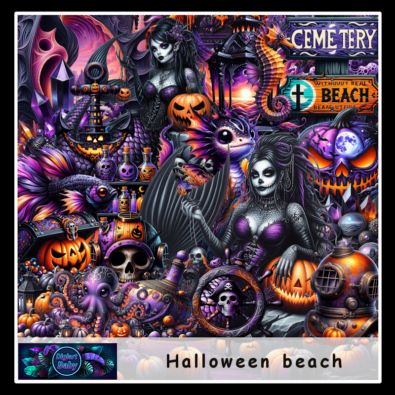 (image for) Halloween beach